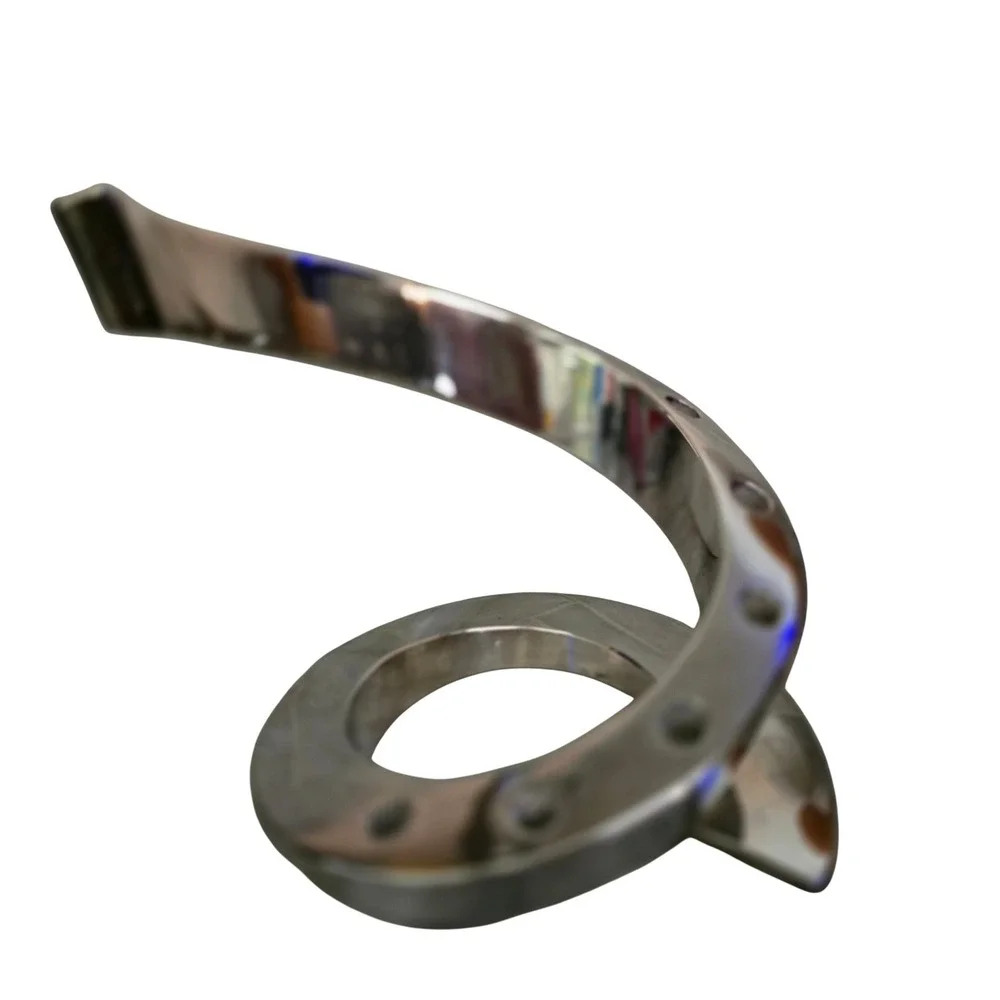 Dansk Designs Japan BV‎ Silver Spiral Taper Candle Holder Mid Century Modern MCM